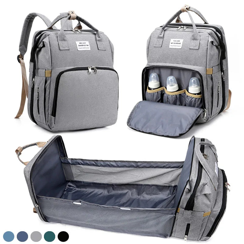 2025 NomadNest.Love™ Ultimate Multi-Purpose Diaper Bag Changepack